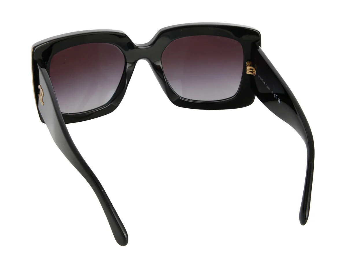 Chanel Black CC Sunglasses - Image 4