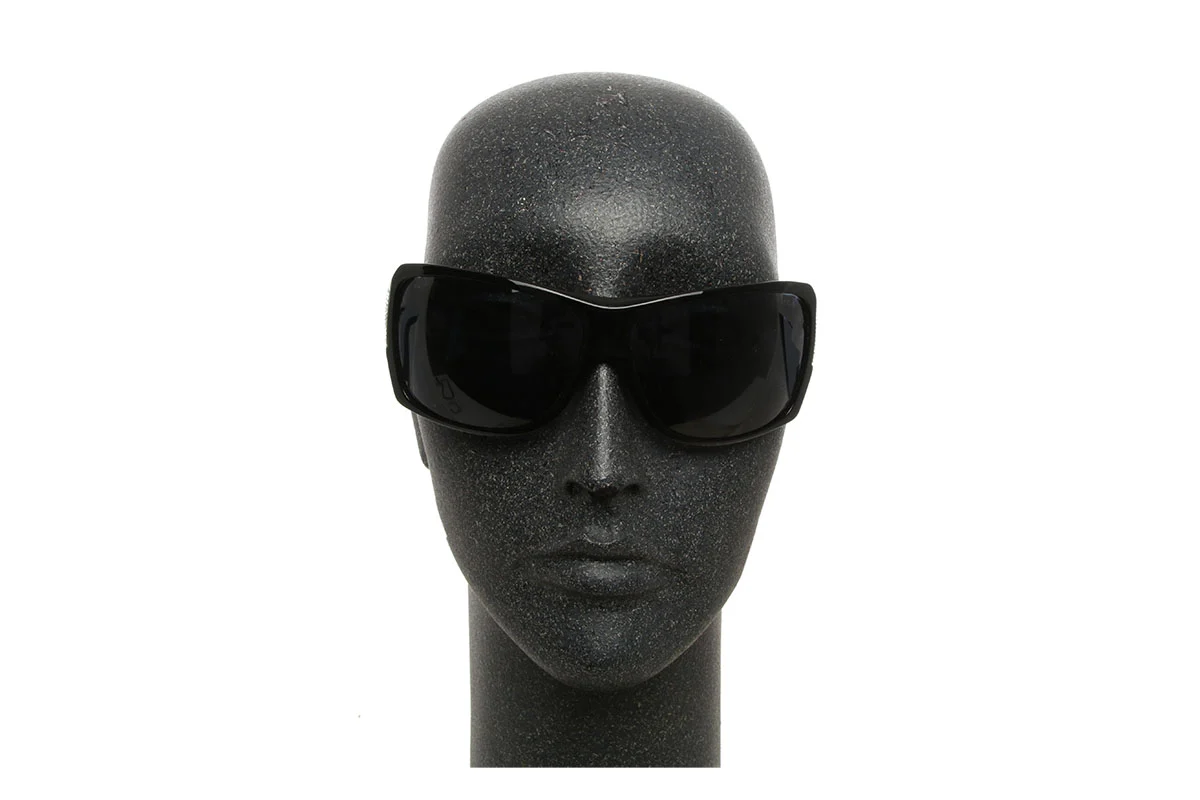 Chanel Black Crystal CC Sunglasses - Image 6
