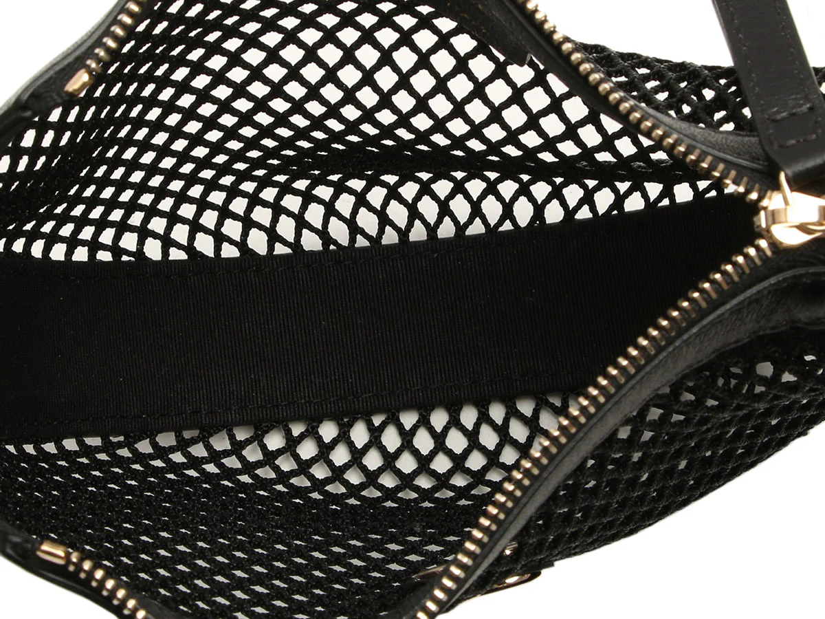 Chanel Black Mesh Pouch - Image 9