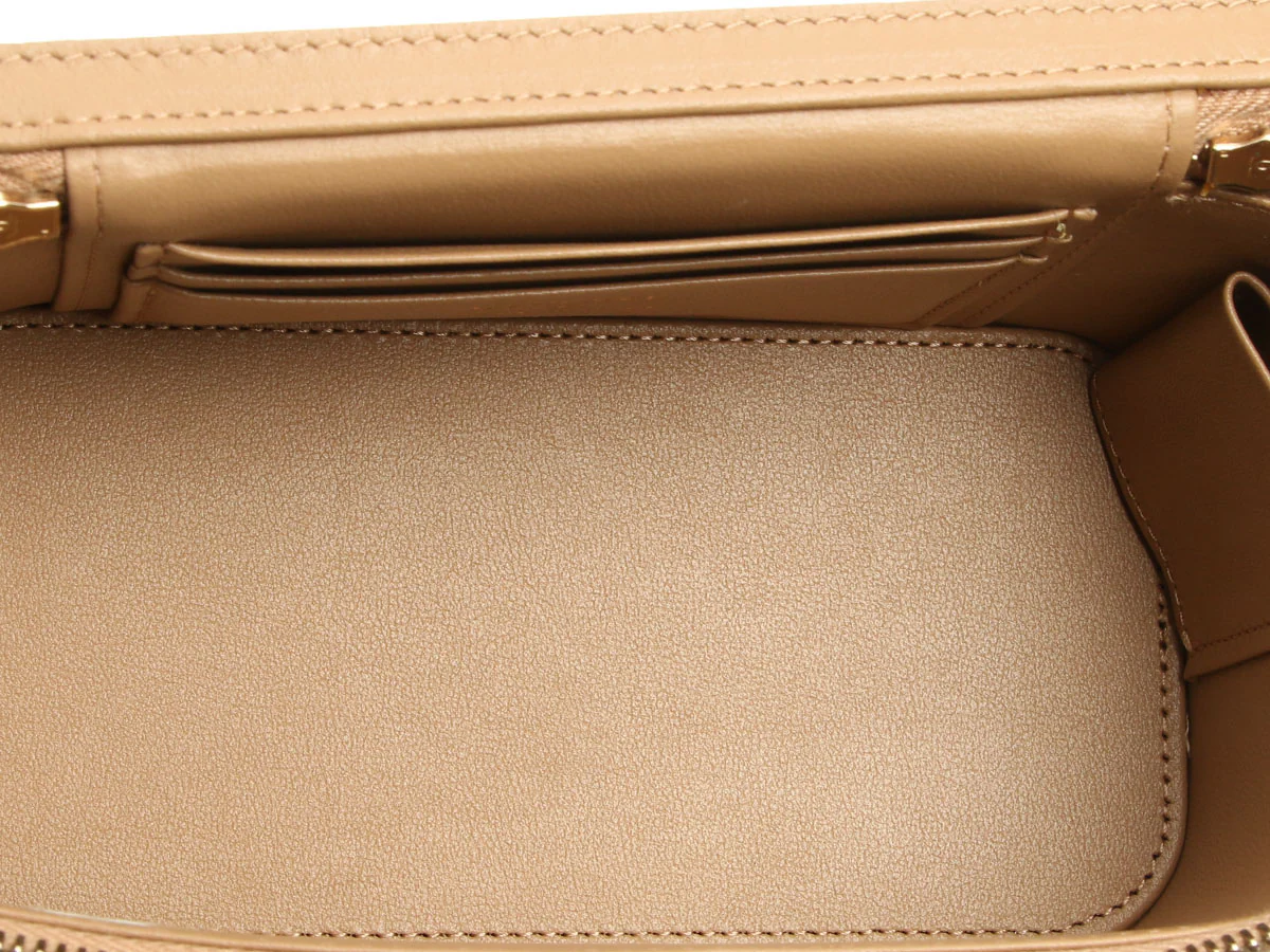 Chanel Small Beige Quilted Lambskin Vanity Case - Image 8
