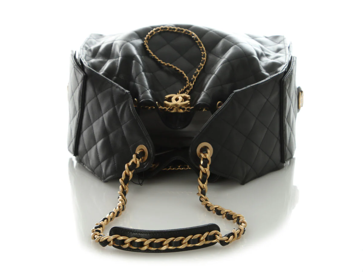 Chanel Medium Black Caviar 25 Hobo - Image 8