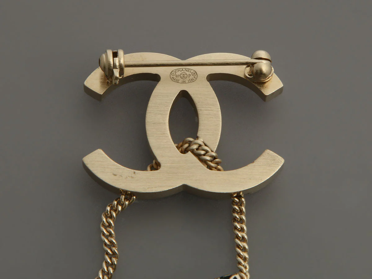 Chanel CC Logo Handbag Pin - Image 4