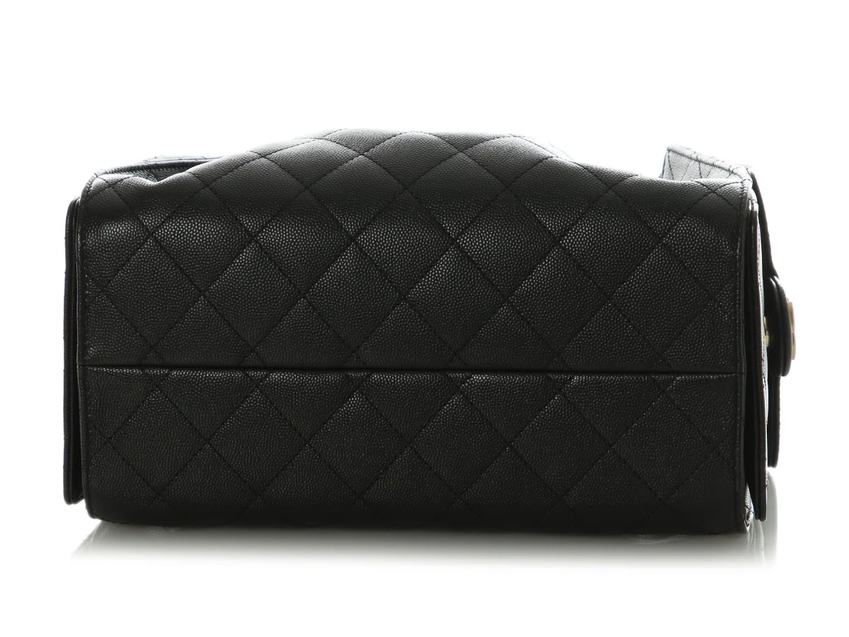 Chanel Small Black Caviar 25 Bag - Image 7
