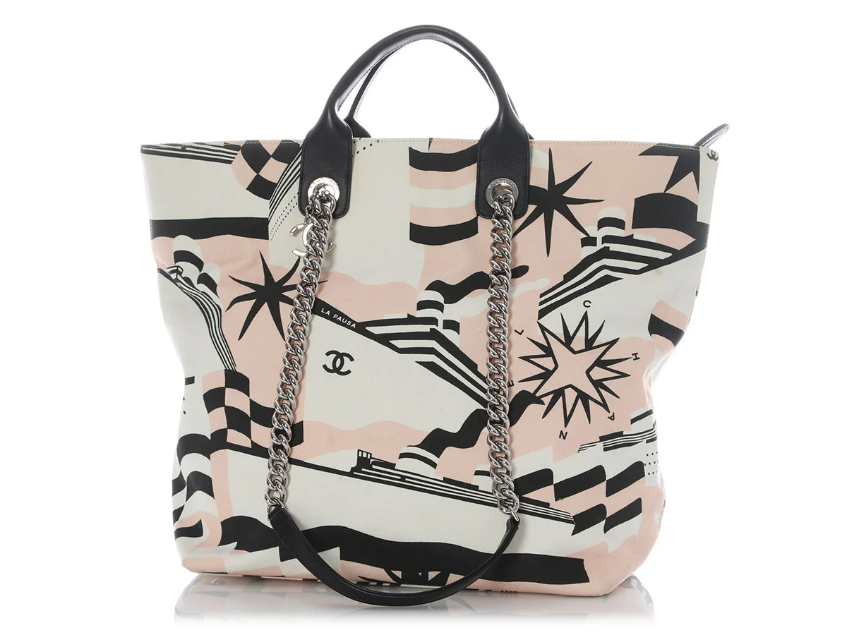 Chanel Large La Pausa Bay Shopping Tote - Image 2