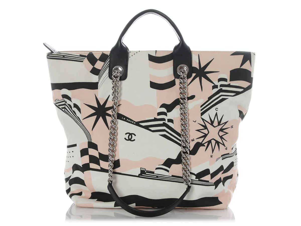 Chanel Large La Pausa Bay Shopping Tote - Image 4