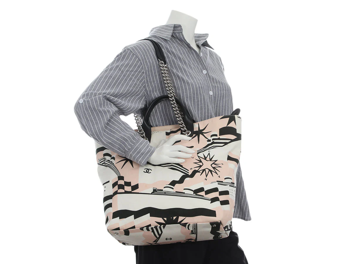 Chanel Large La Pausa Bay Shopping Tote - Image 9
