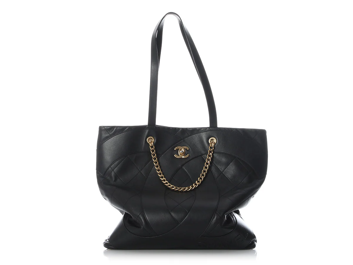 Chanel extra large black Club Monaco tote - Image 2