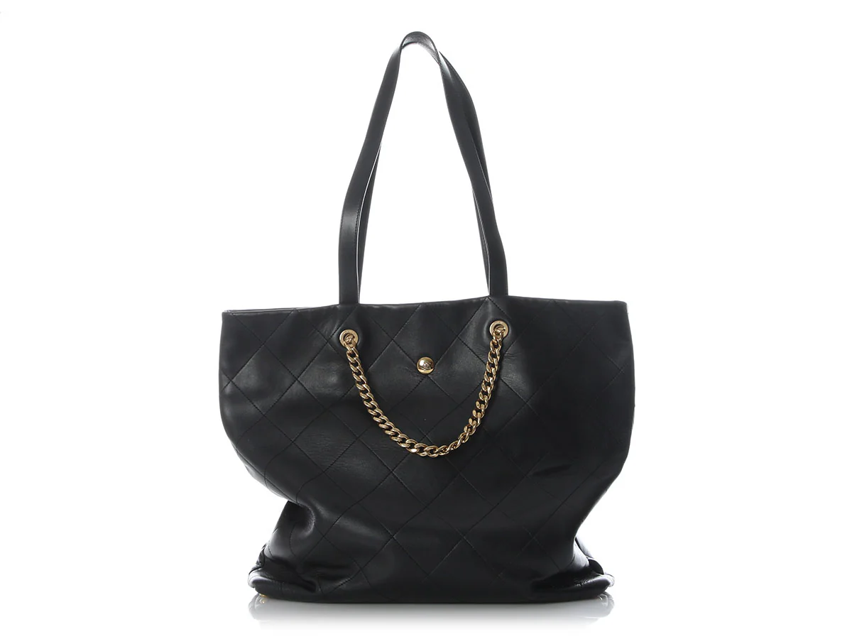 Chanel extra large black Club Monaco tote - Image 5