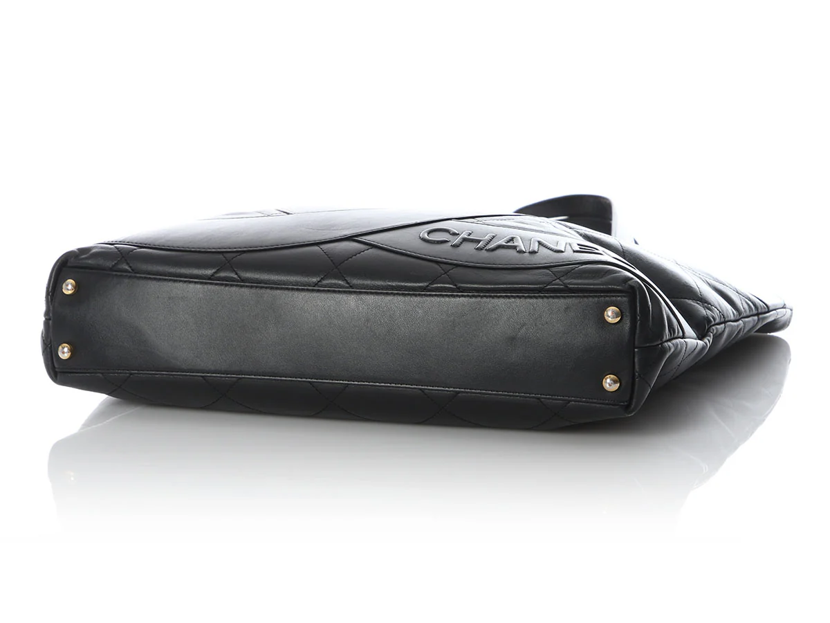 Chanel extra large black Club Monaco tote - Image 7