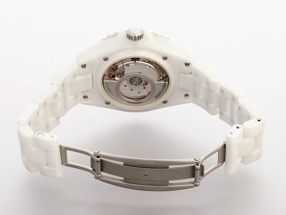 Chanel LE White Ceramic J12.20 Watch 38mm - Image 6