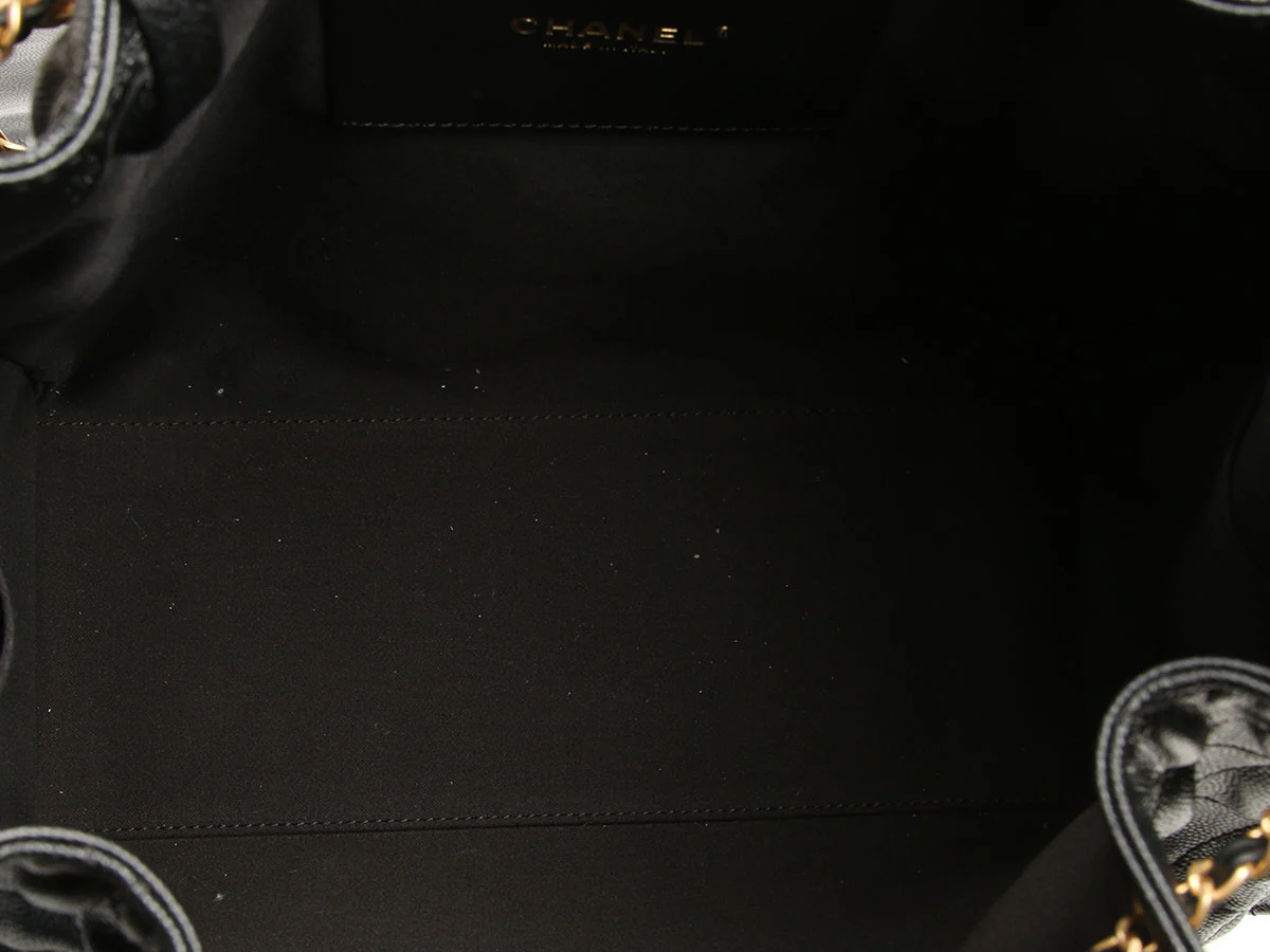 Chanel Medium Black Caviar 25 Bag - Image 7