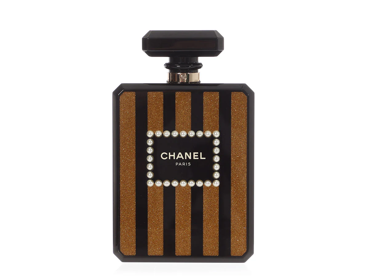 Chanel Plexiglass Perfume Bottle Minaudière - Image 2