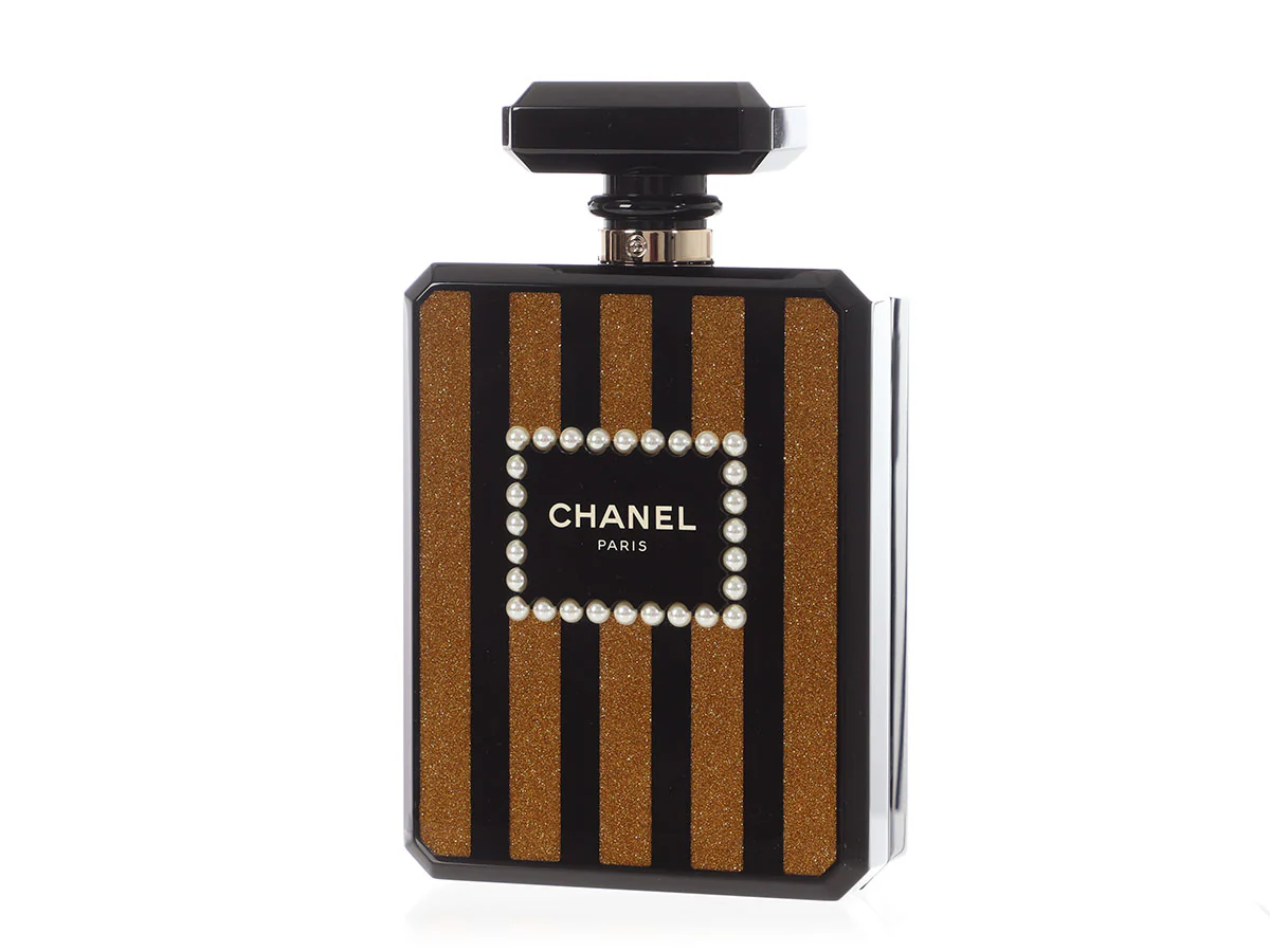 Chanel Plexiglass Perfume Bottle Minaudière - Image 4