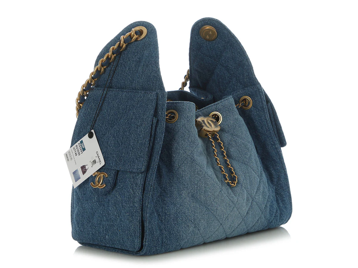 Chanel Small Denim 25 Bag - Image 6