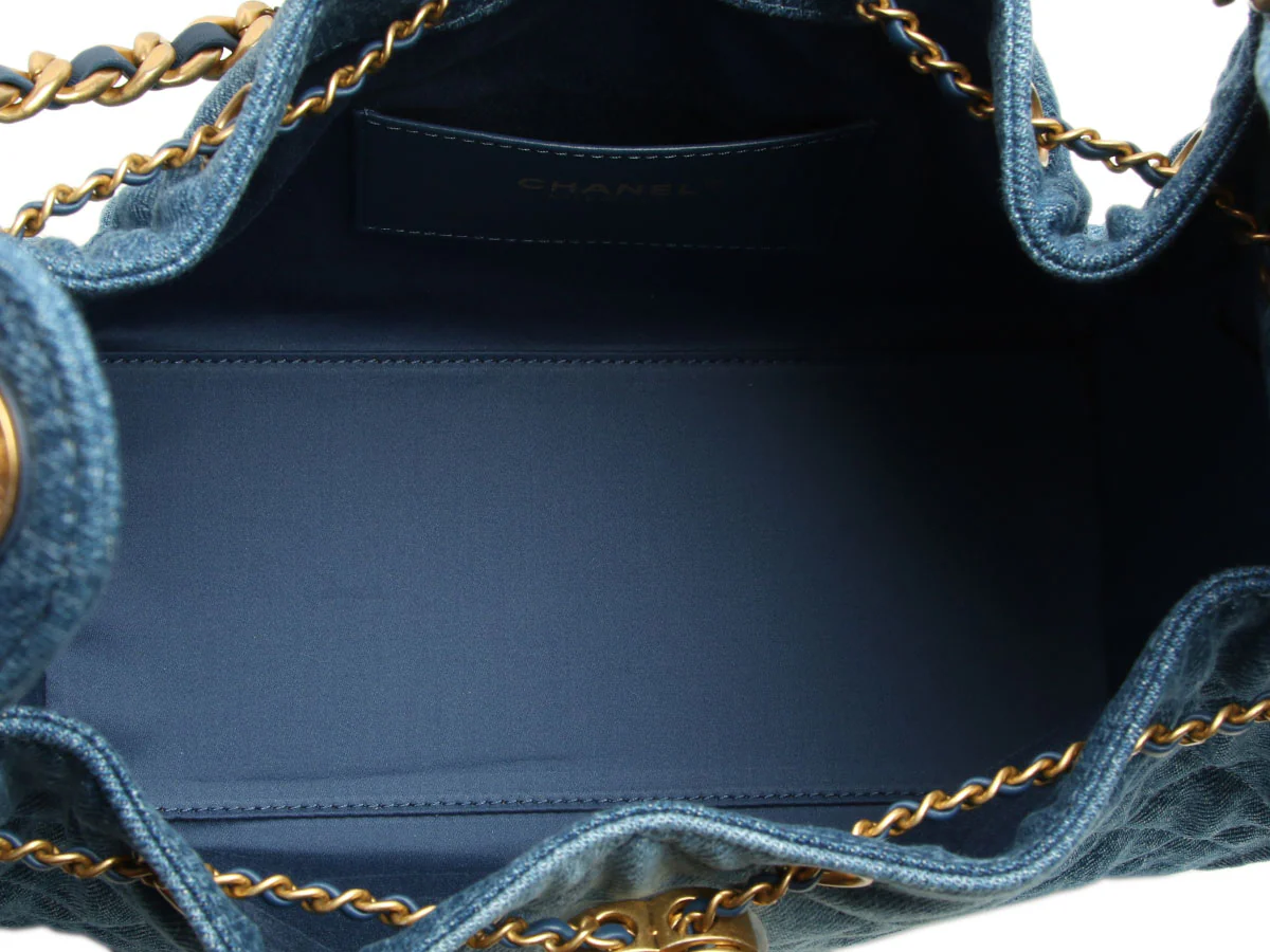 Chanel Small Denim 25 Bag - Image 9