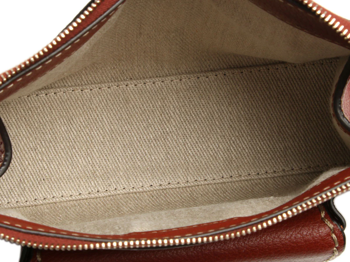 Chloe Small Sepia Brown Edith Pouch - Image 8