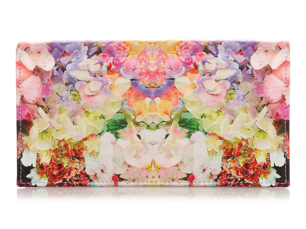 Christian Louboutin Floral Satin Loubi54 Clutch - Image 5
