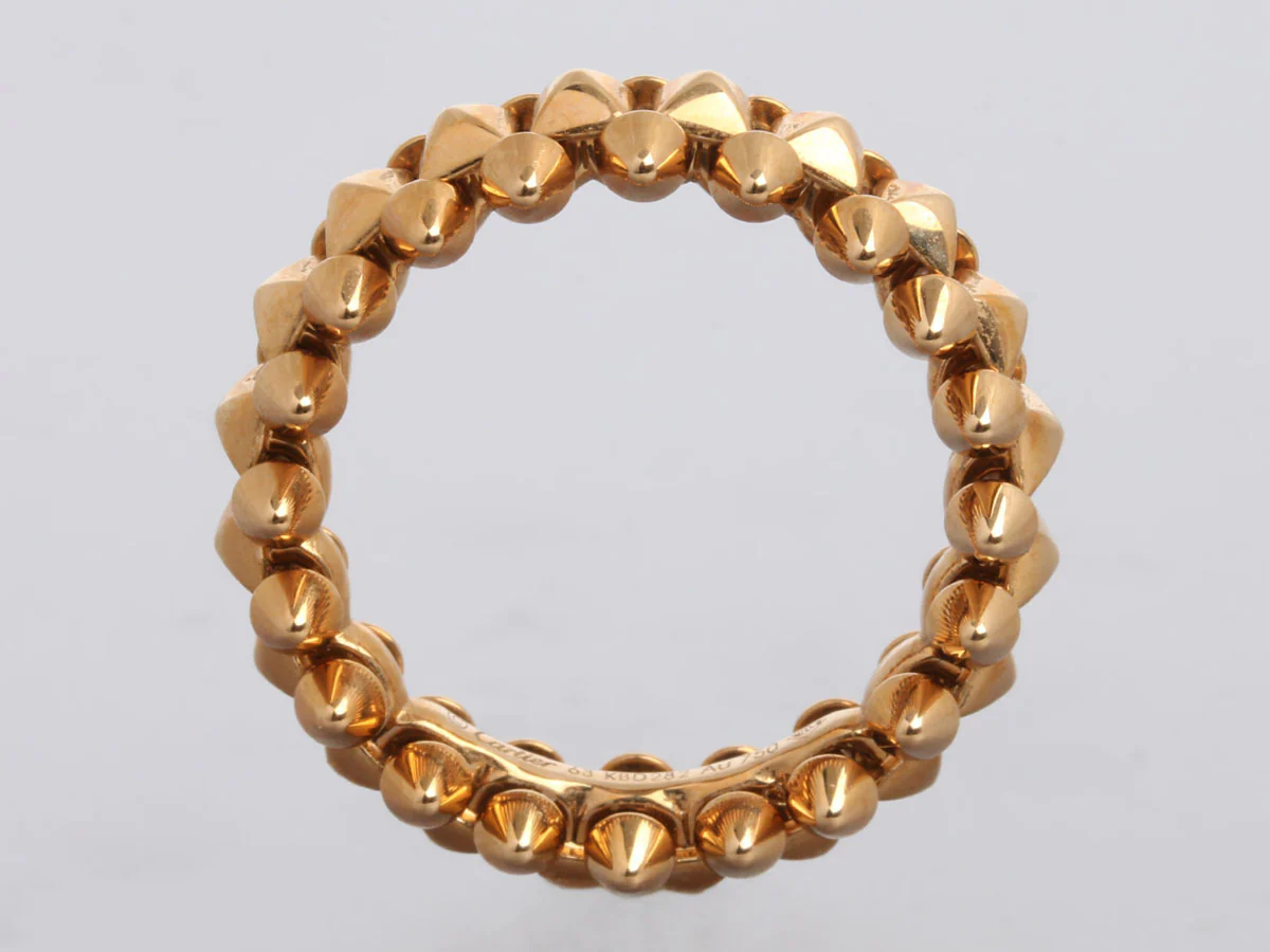 Cartier Medium 18K Rose Gold Clash de Cartier Ring - Image 4