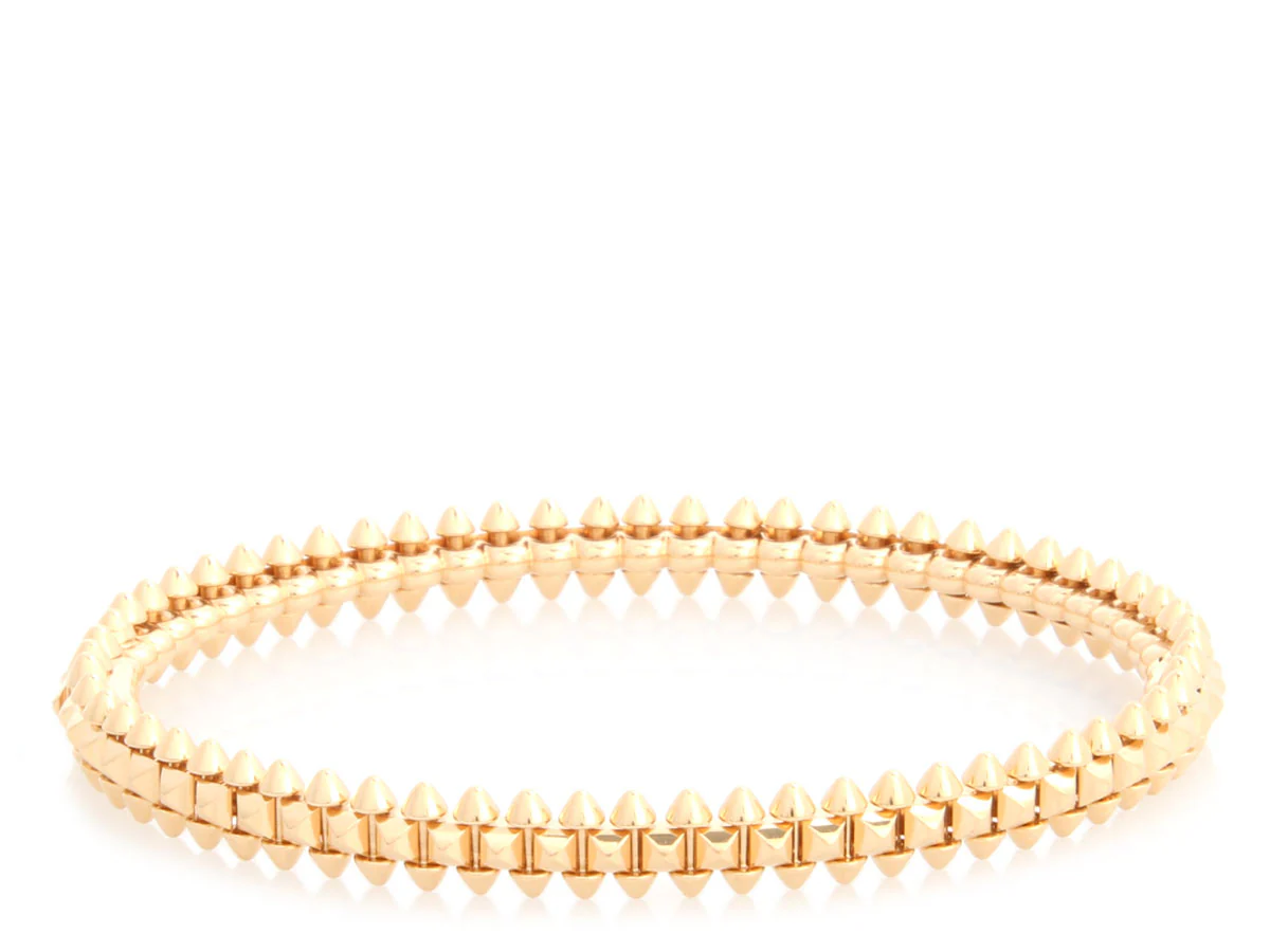 Cartier 18K Rose Gold Clash de Cartier Bracelet 17