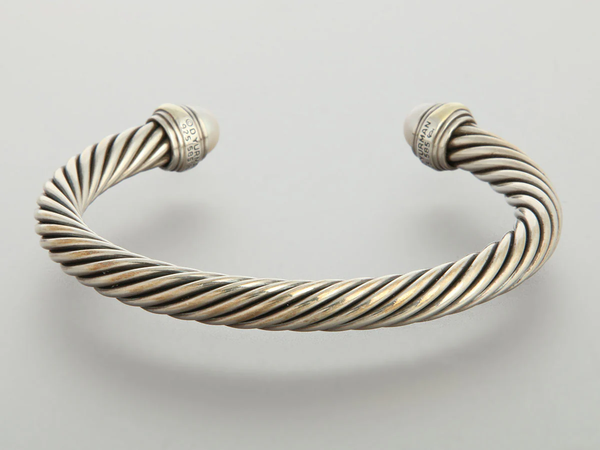 David Yurman Pearl Cable Classic Bracelet - Image 3