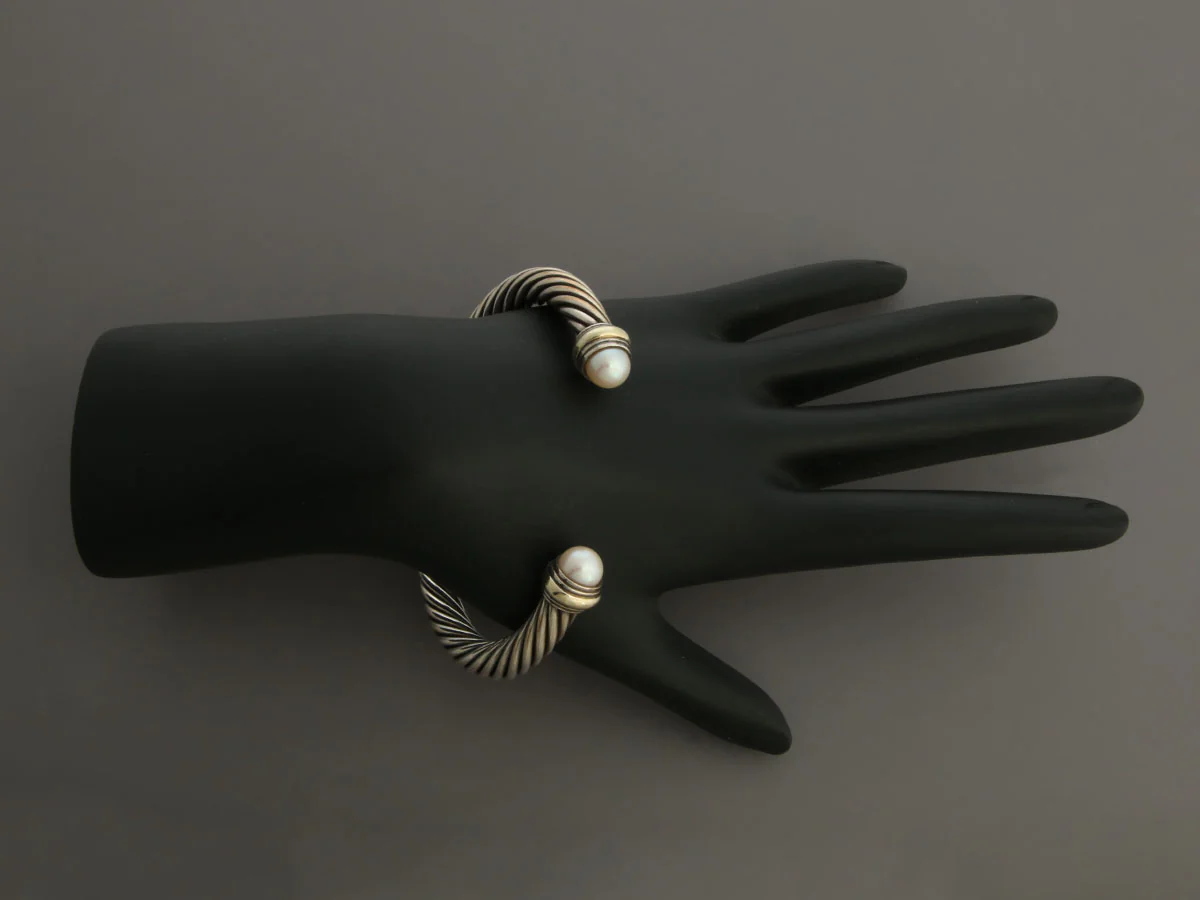 David Yurman Pearl Cable Classic Bracelet - Image 5