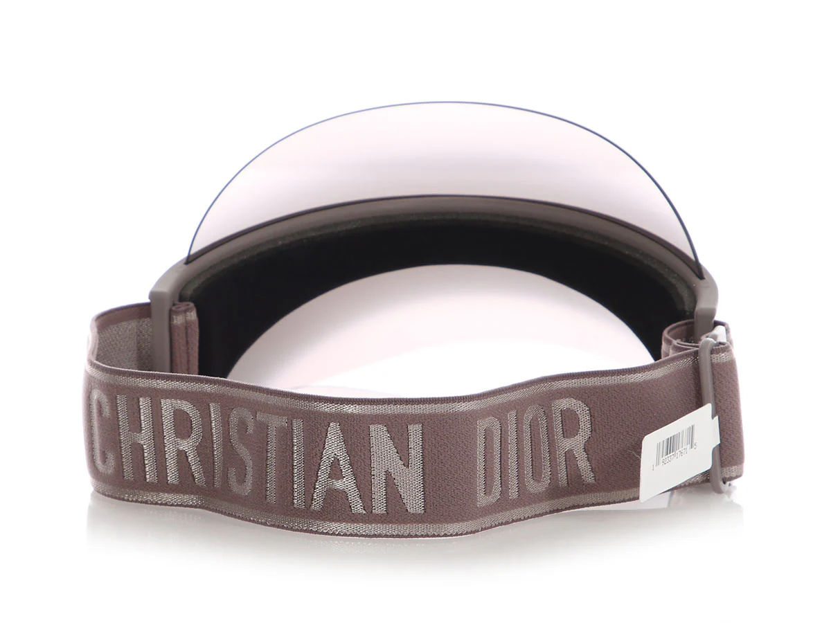 Dior Gray DiorClub V1U Visor - Image 3