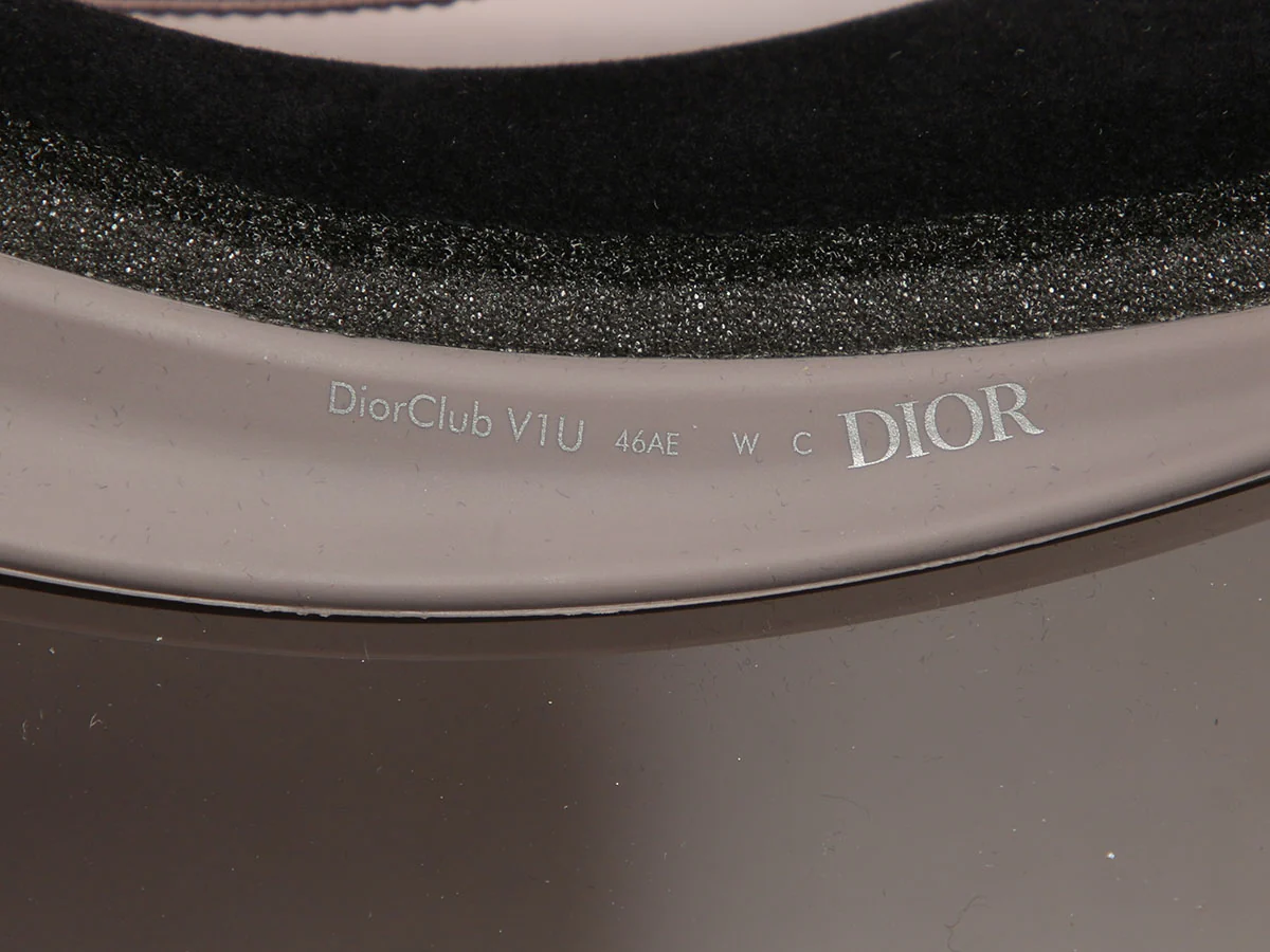 Dior Gray DiorClub V1U Visor - Image 6