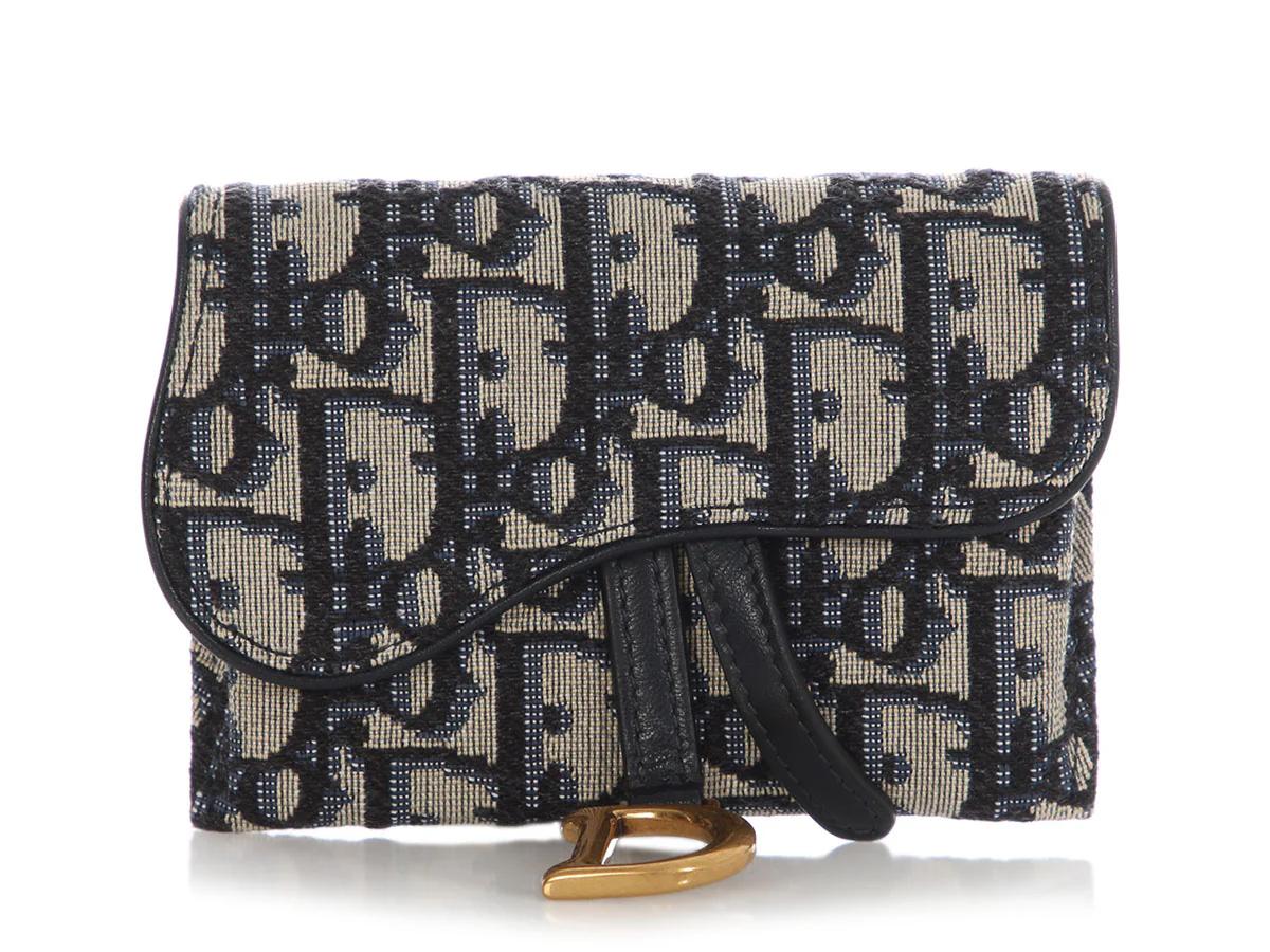 Dior Oblique Saddle Pouch - Image 2
