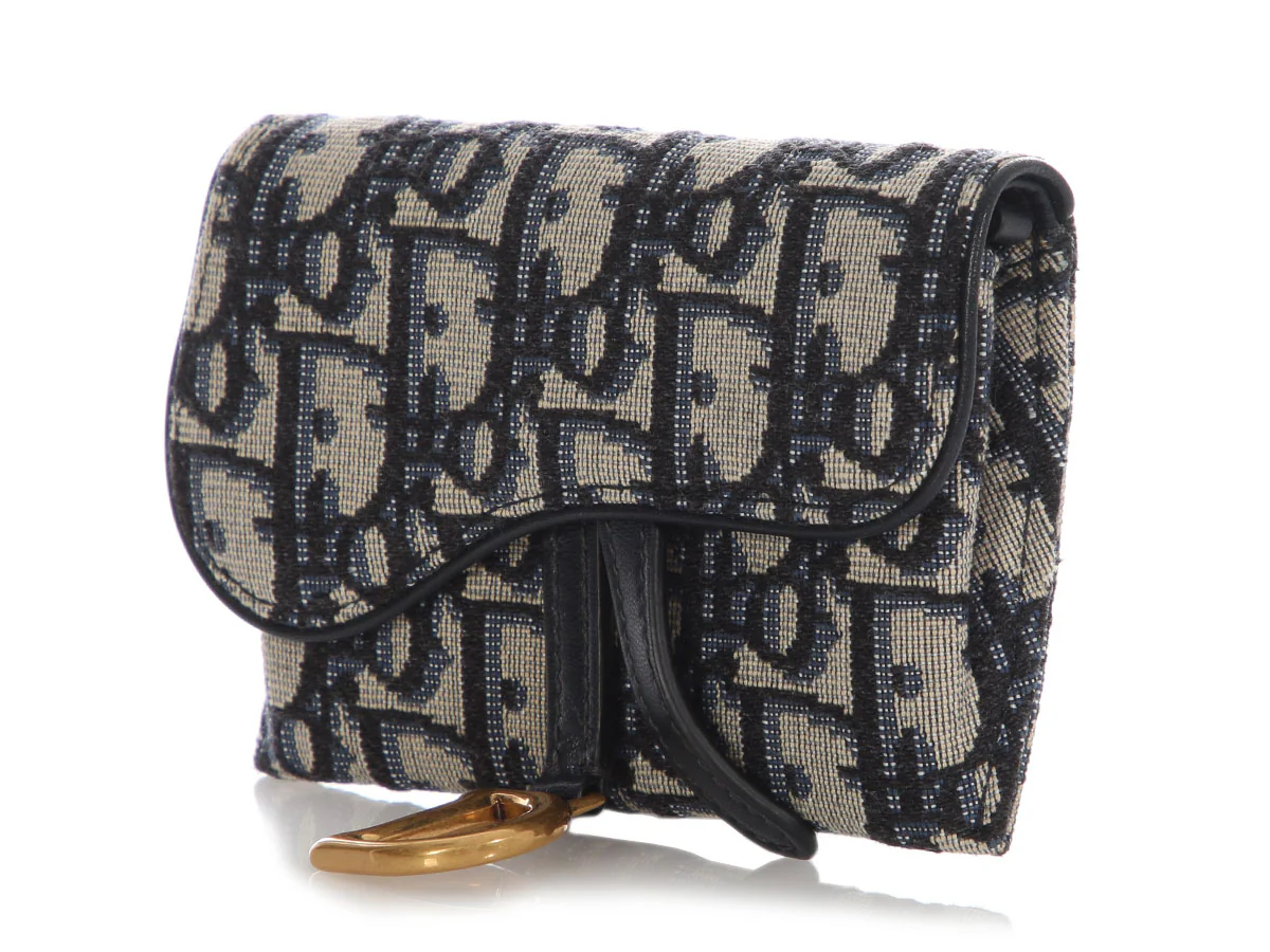 Dior Oblique Saddle Pouch - Image 3