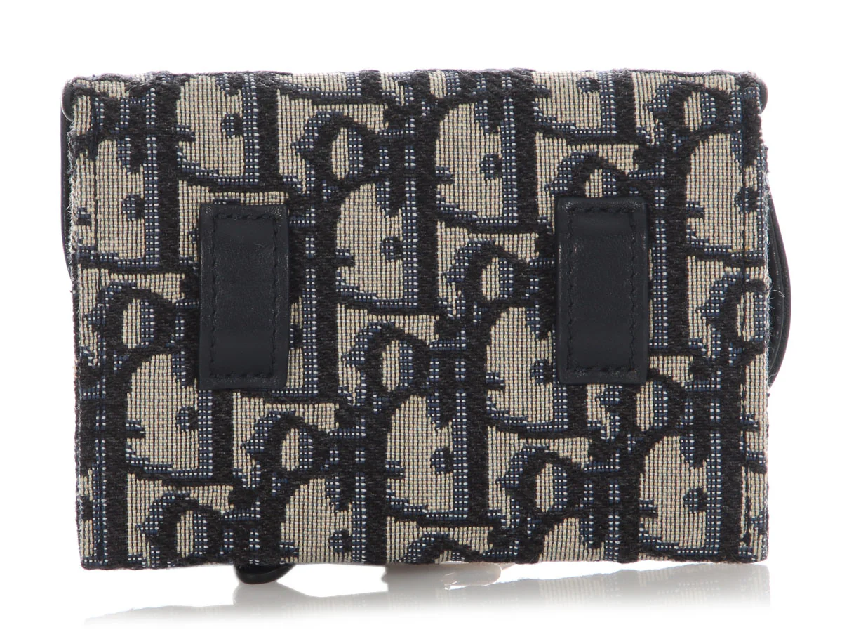 Dior Oblique Saddle Pouch - Image 4