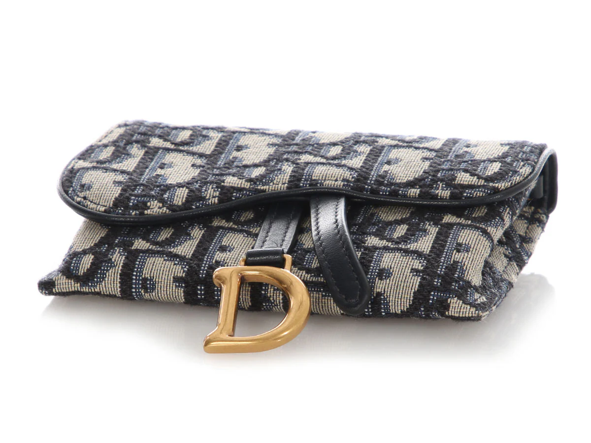 Dior Oblique Saddle Pouch - Image 6