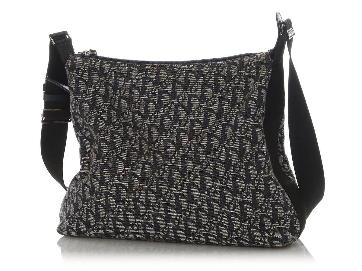Dior Vintage Monogram Messenger Bag - Image 2