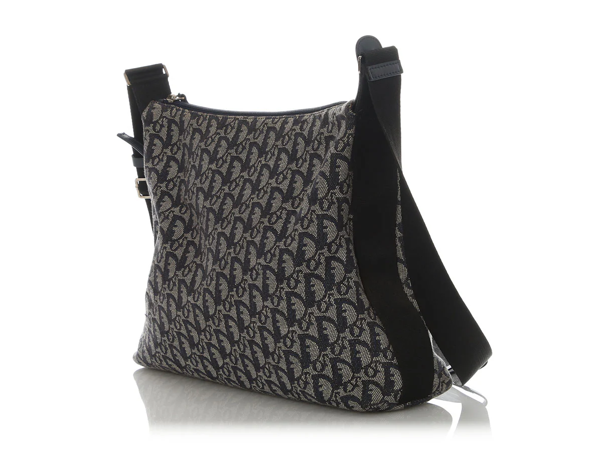 Dior Vintage Monogram Messenger Bag - Image 3