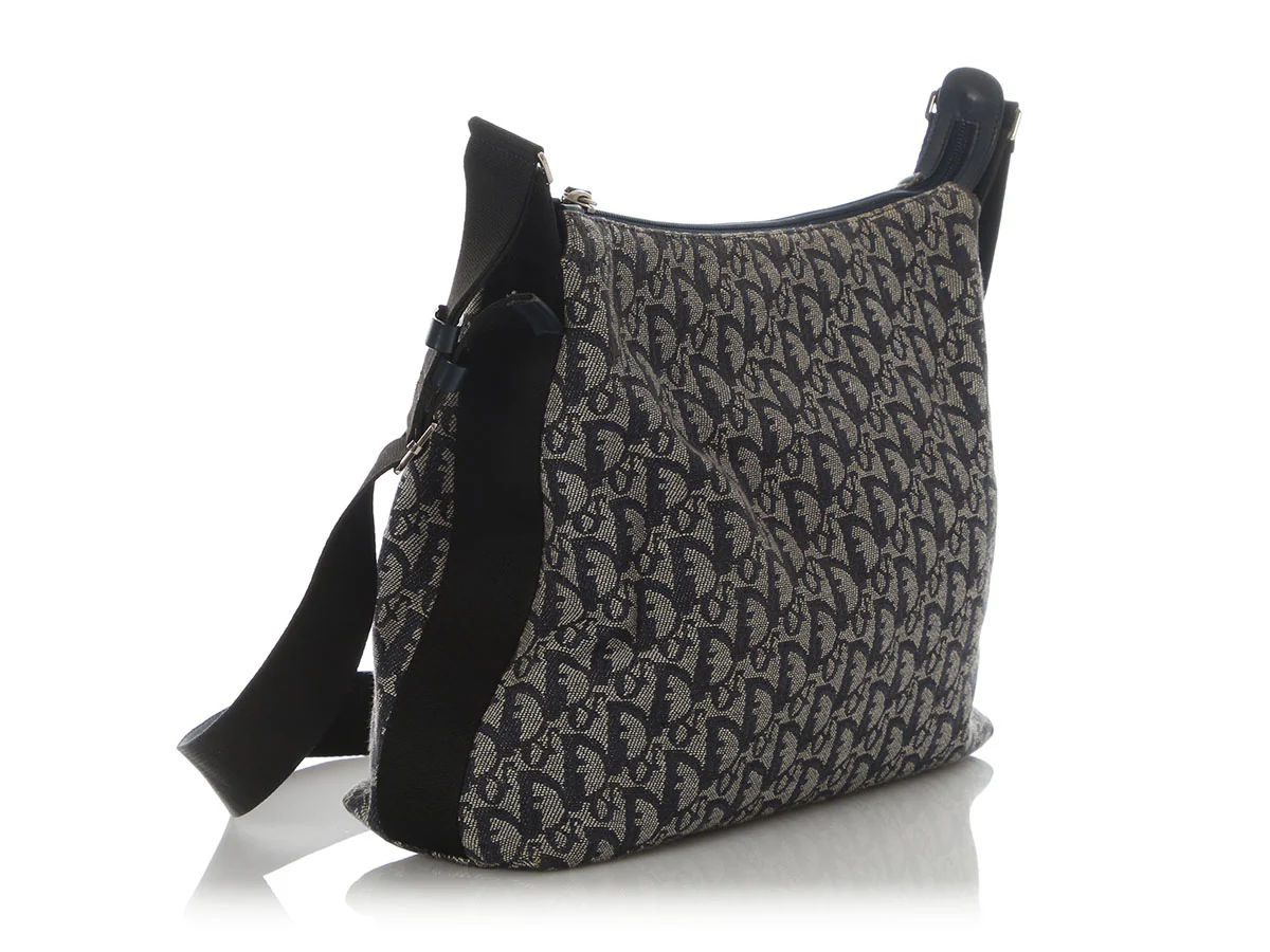 Dior Vintage Monogram Messenger Bag - Image 5
