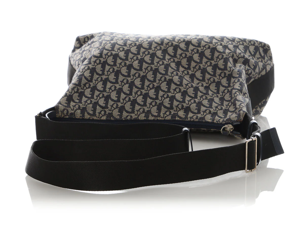 Dior Vintage Monogram Messenger Bag - Image 7