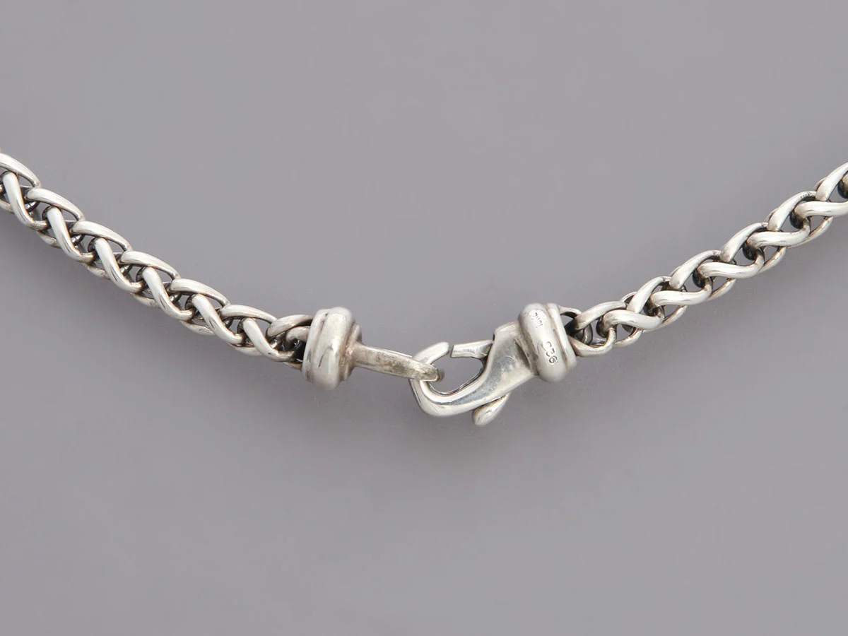 David Yurman Vintage Diamond Mabé Pearl Choker Necklace - Image 3