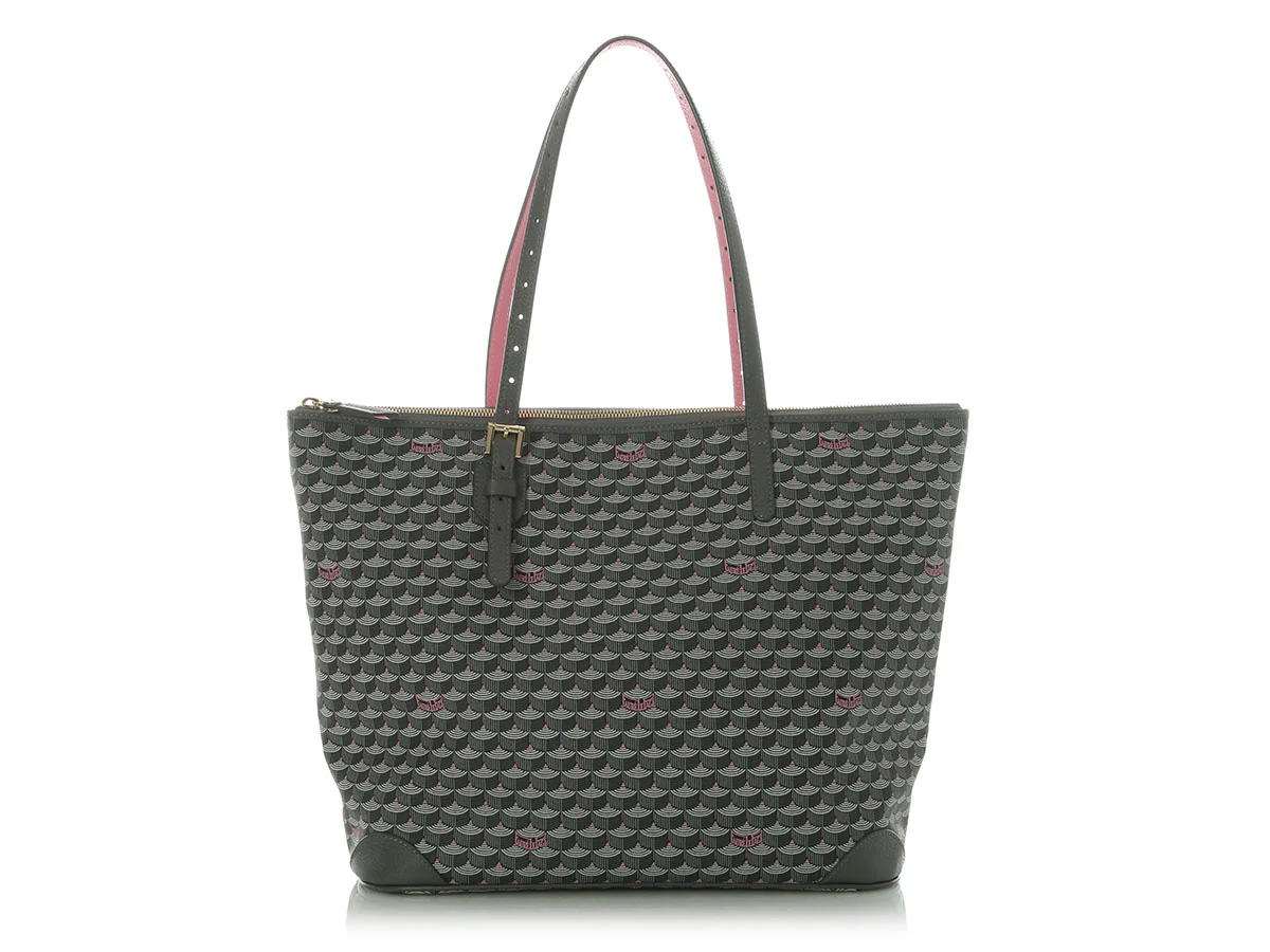 Fauré Le Page Gray and Pink Cloud 7 Daily Battle Zip 35 Tote - Image 4
