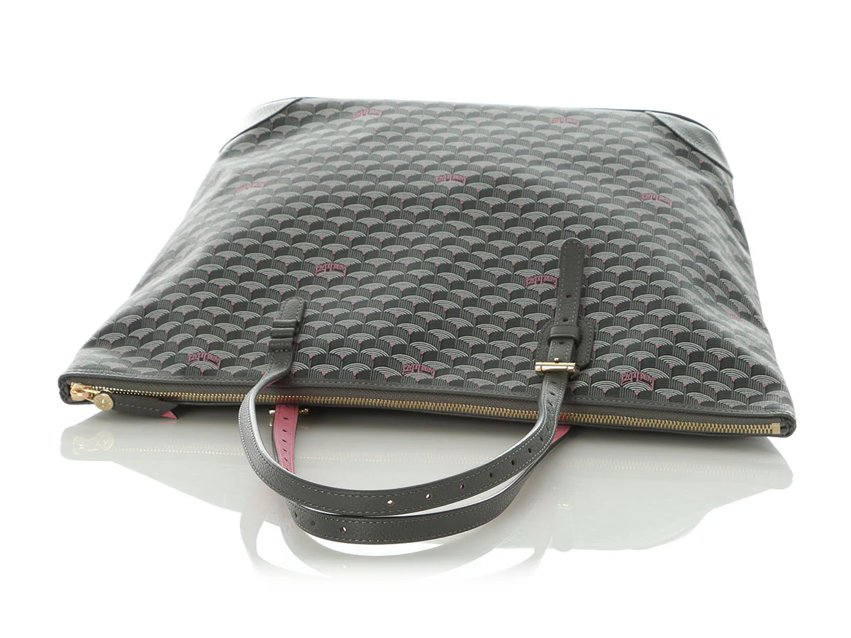Fauré Le Page Gray and Pink Cloud 7 Daily Battle Zip 35 Tote - Image 7