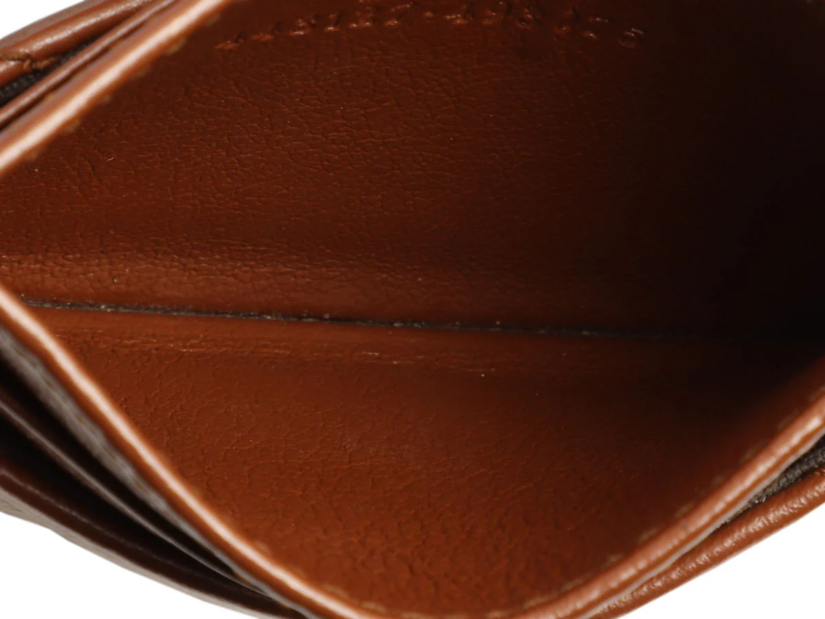 Gucci Brown Matelassé GG Marmont Card Case - Image 7