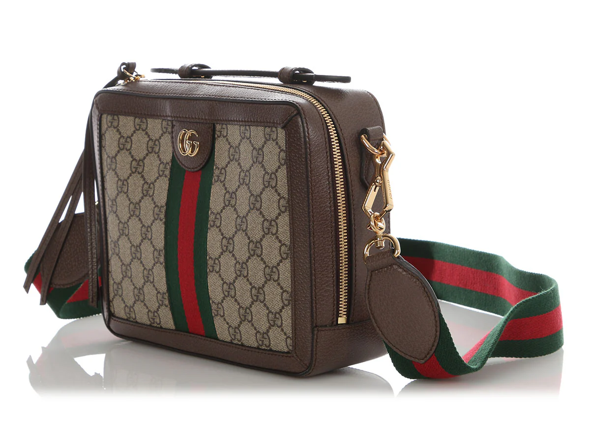Gucci GG Web Ophidia Shoulder Bag - Image 3