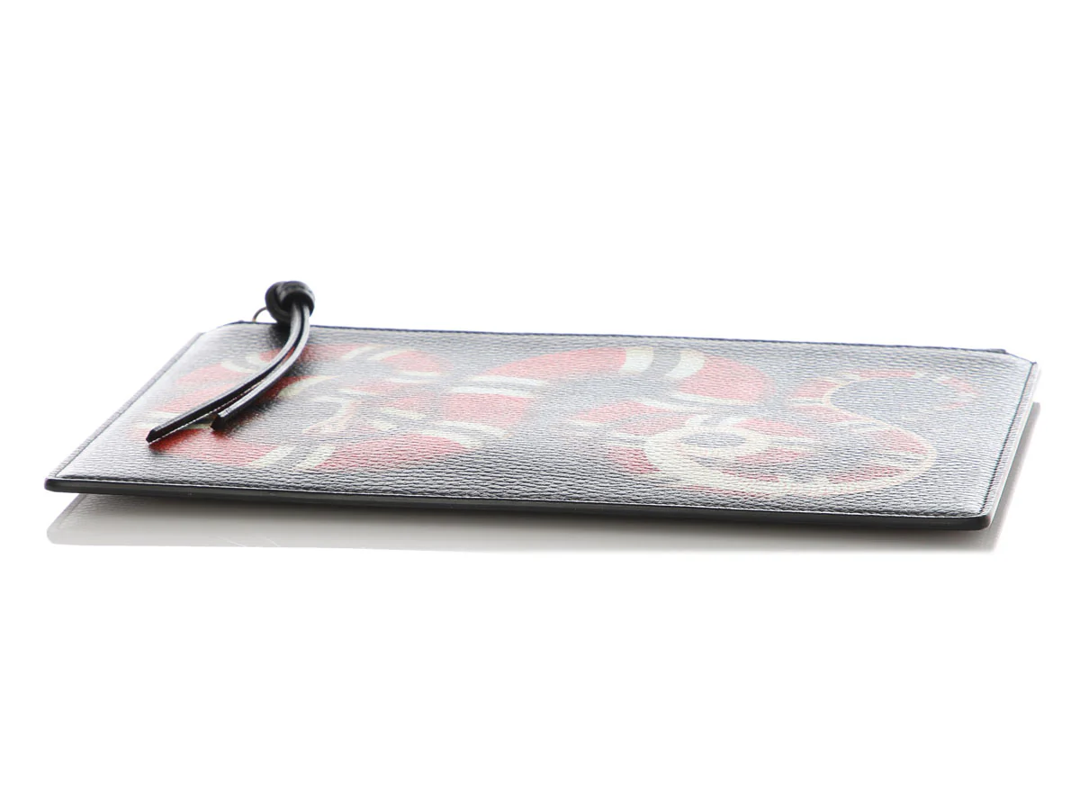 Gucci Black Snake Clutch - Image 6