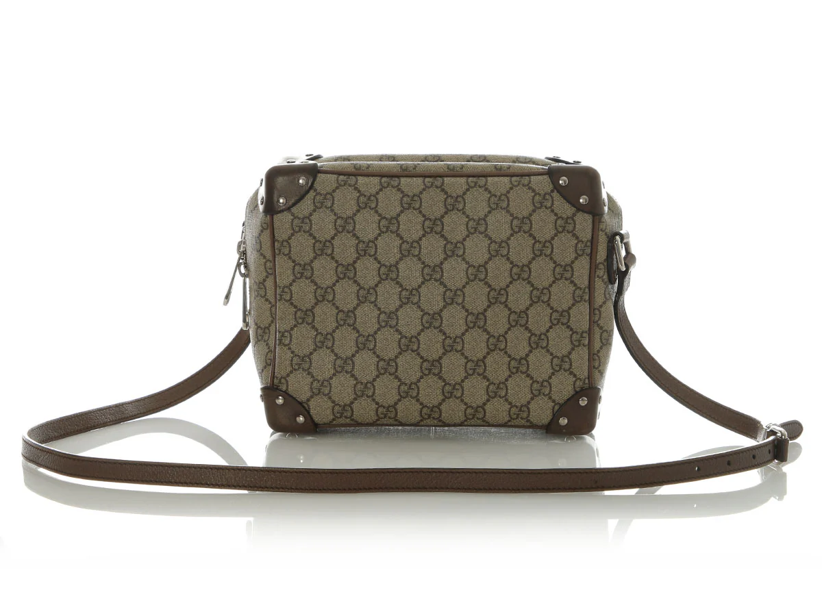 Gucci GG Supreme Soft Studded Trunk Bag - Image 4
