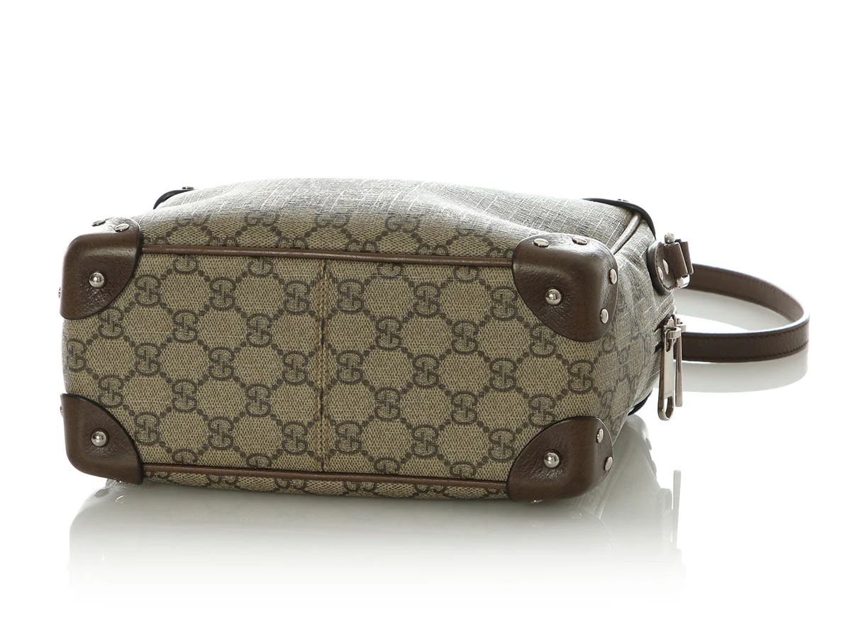 Gucci GG Supreme Soft Studded Trunk Bag - Image 6