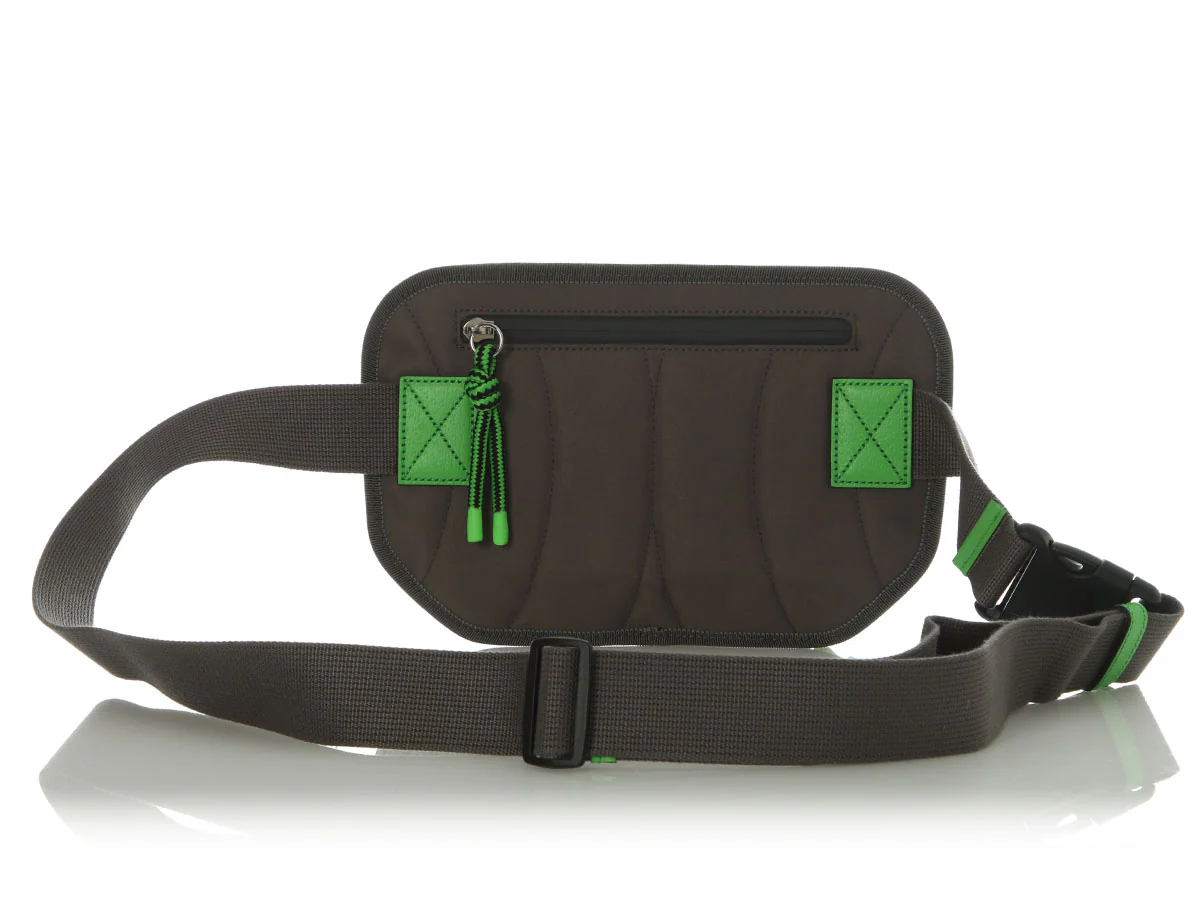 Gucci Rubber and Nylon Belt Bag - Image 4