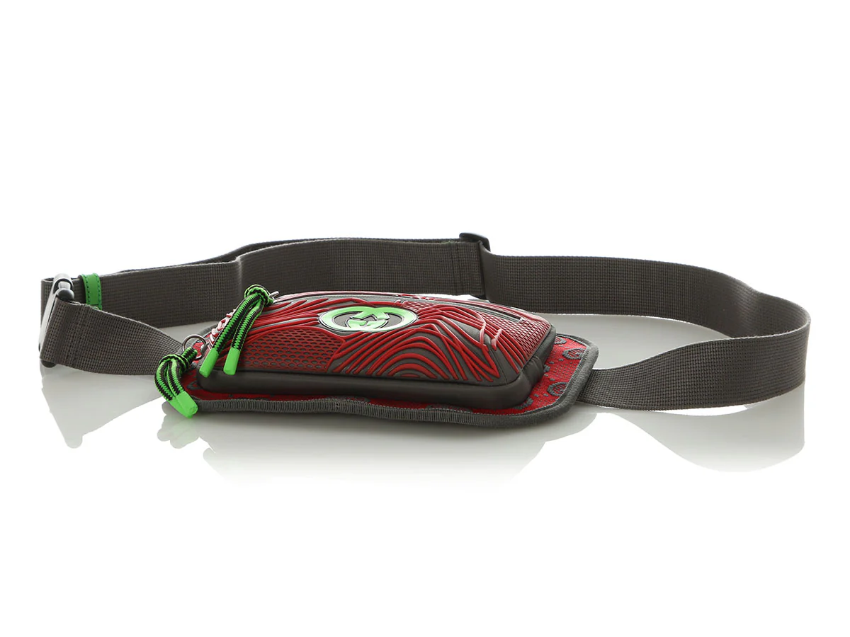 Gucci Rubber and Nylon Belt Bag - Image 6