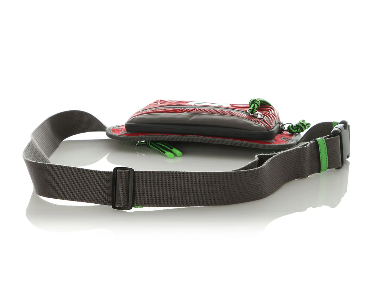 Gucci Rubber and Nylon Belt Bag - Image 7