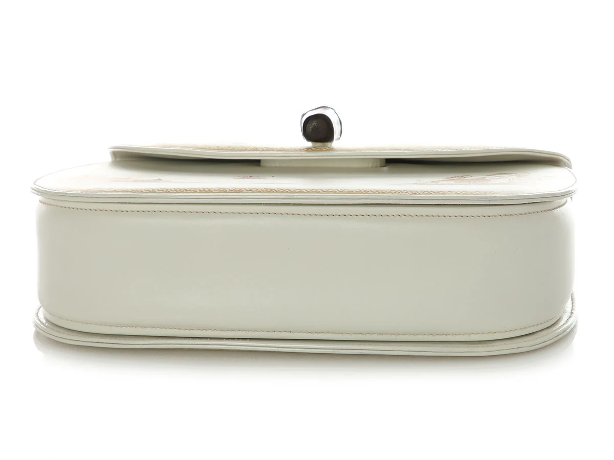 Gucci Vintage Custom Medium 1947 Bamboo Top Handle Bag - Image 6
