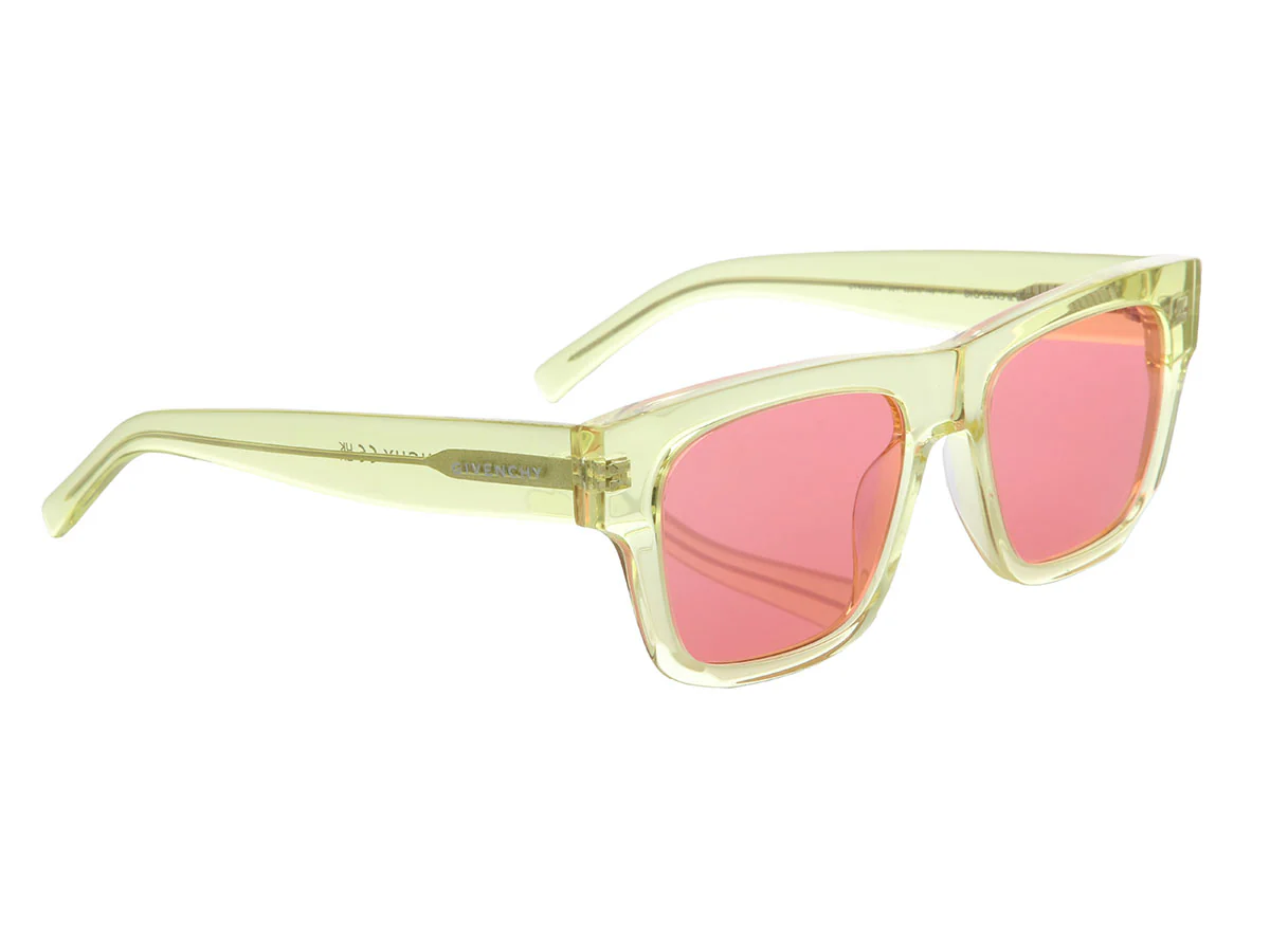 Givenchy Transparent Yellow Sunglasses - Image 4