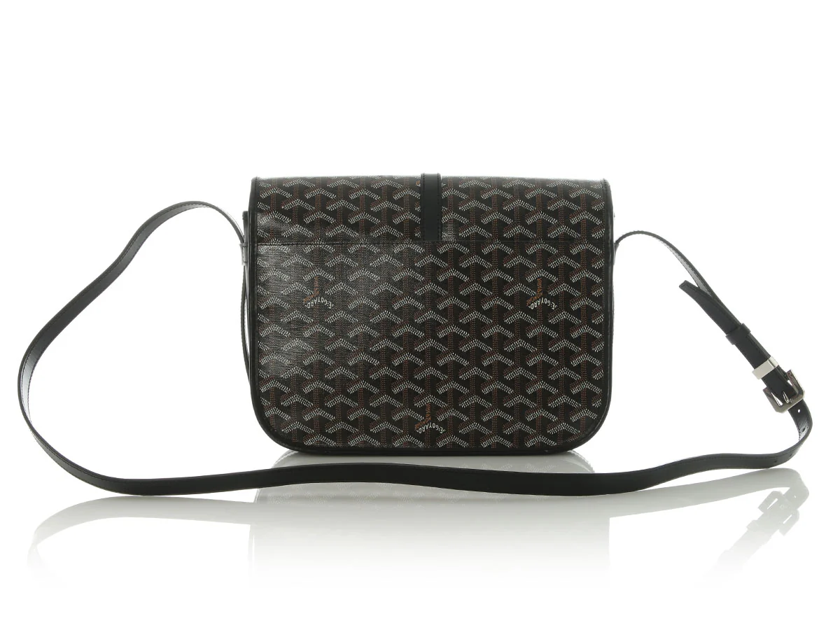 Goyard Black Belvedere II MM Messenger Bag - Image 4