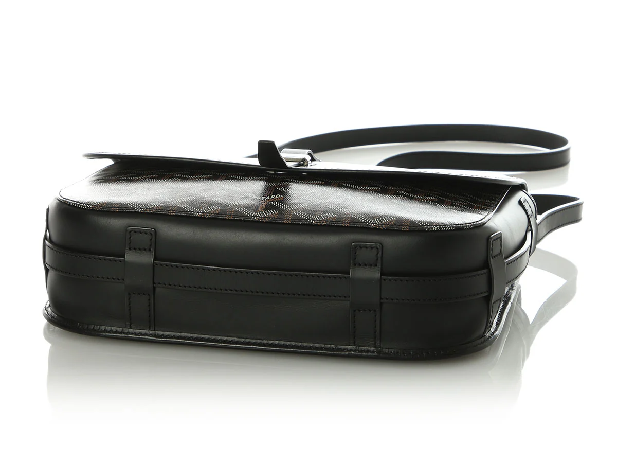 Goyard Black Belvedere II MM Messenger Bag - Image 6